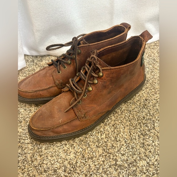 Vintage 1990's Eastland Women's Genuine Leather Lace Up Boots~Size 10M - Picture 3 of 8